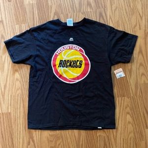 Houston Rockets Retro Logo Shirt Youth Large